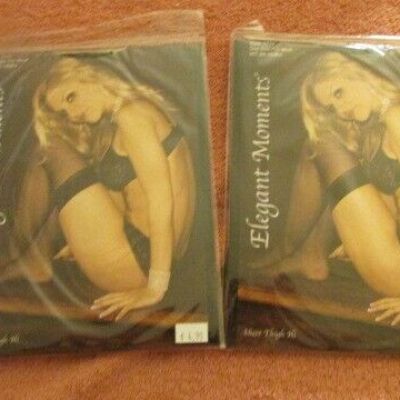 New Lot Elegant Moments Sheer Thigh High Pantyhose Stockings Lingerie jb-13